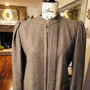 Laurice gray suit jacket & skirt